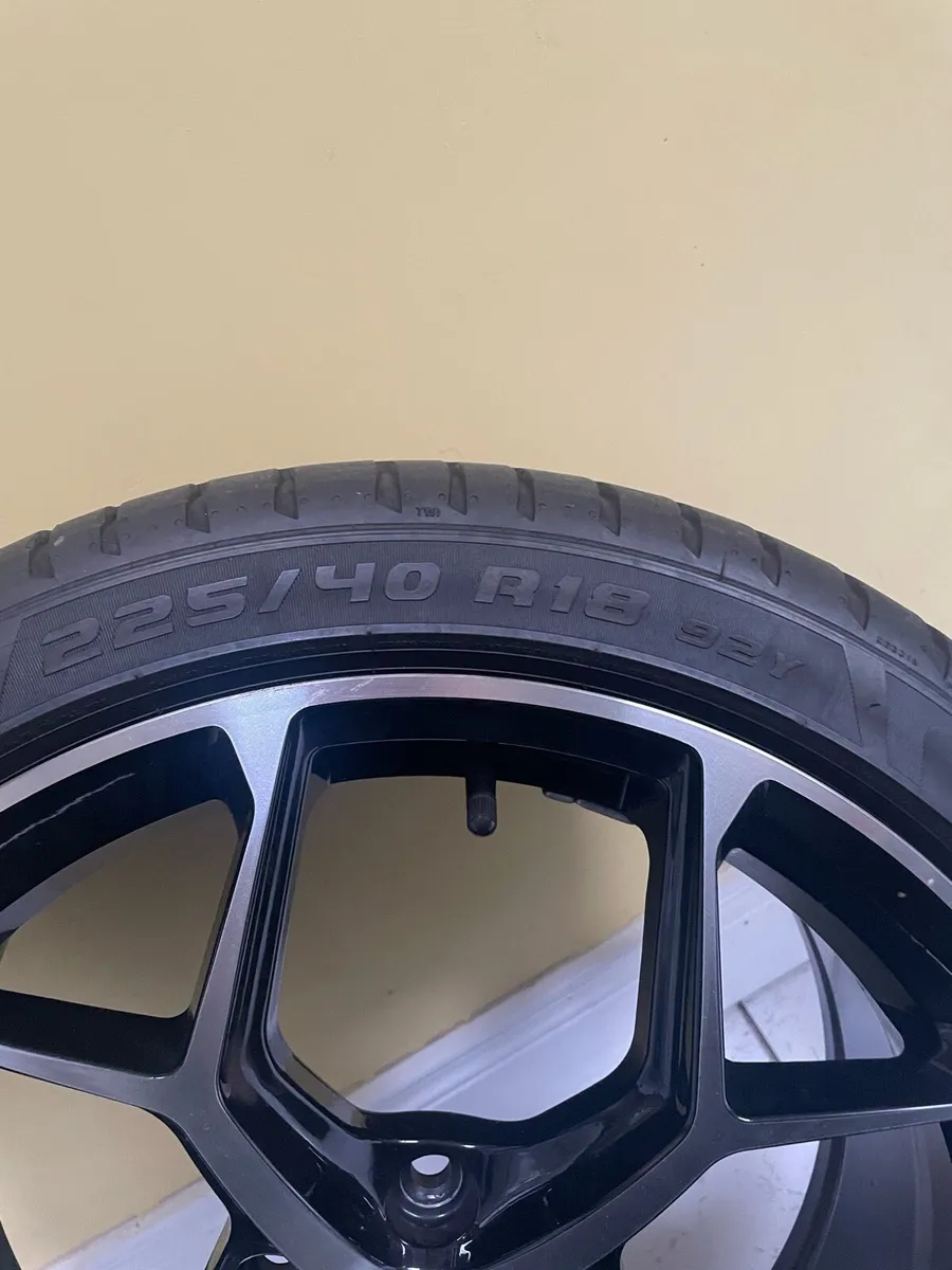 4x 225/40/18 - 5x112 wheels for sale - Image 2