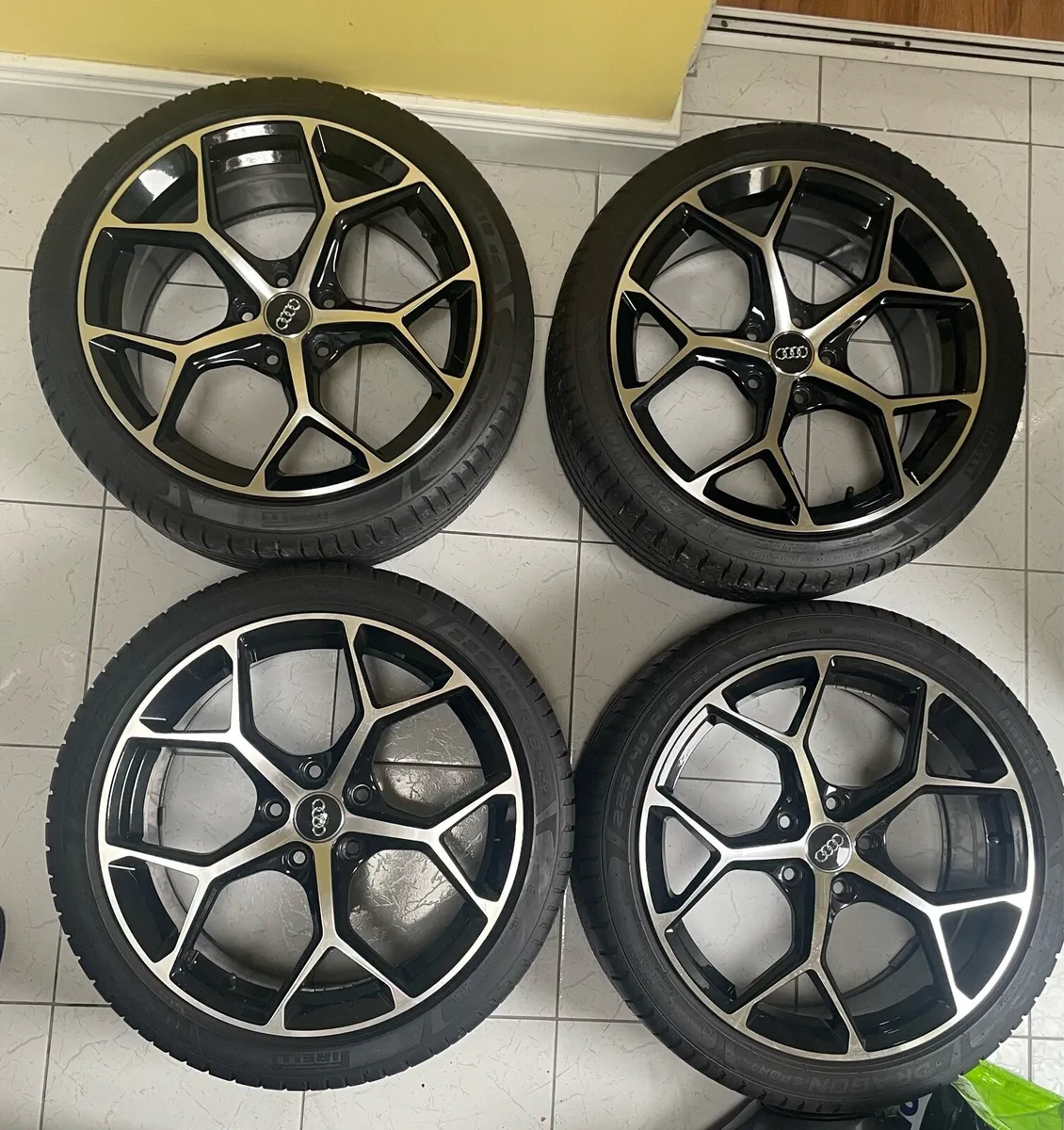 4x 225/40/18 - 5x112 wheels for sale - Image 3
