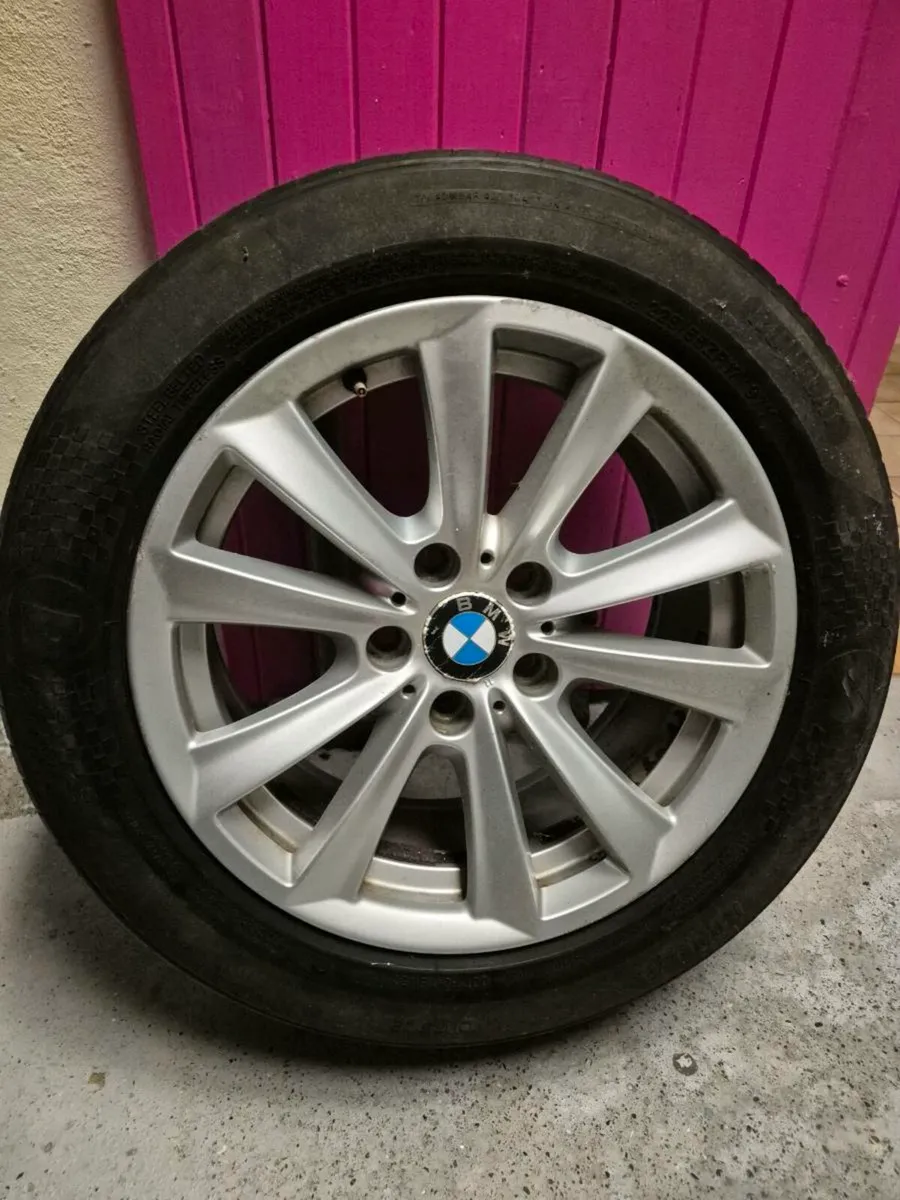 Bmw  Wheel and Tyre and new Aerial  Toyota Hilux - Image 1
