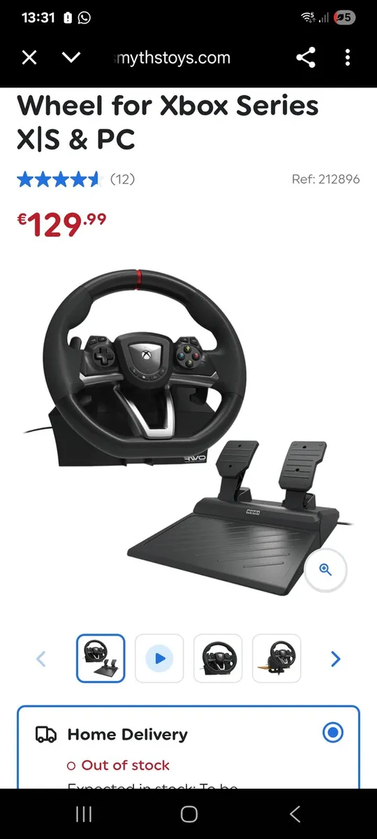 Xbox steering wheel - Image 1