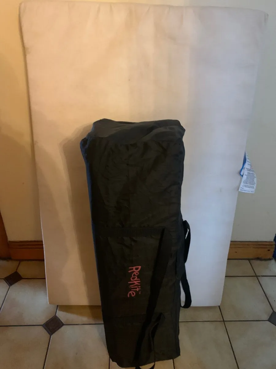 Travel Cot and mattress - Image 1