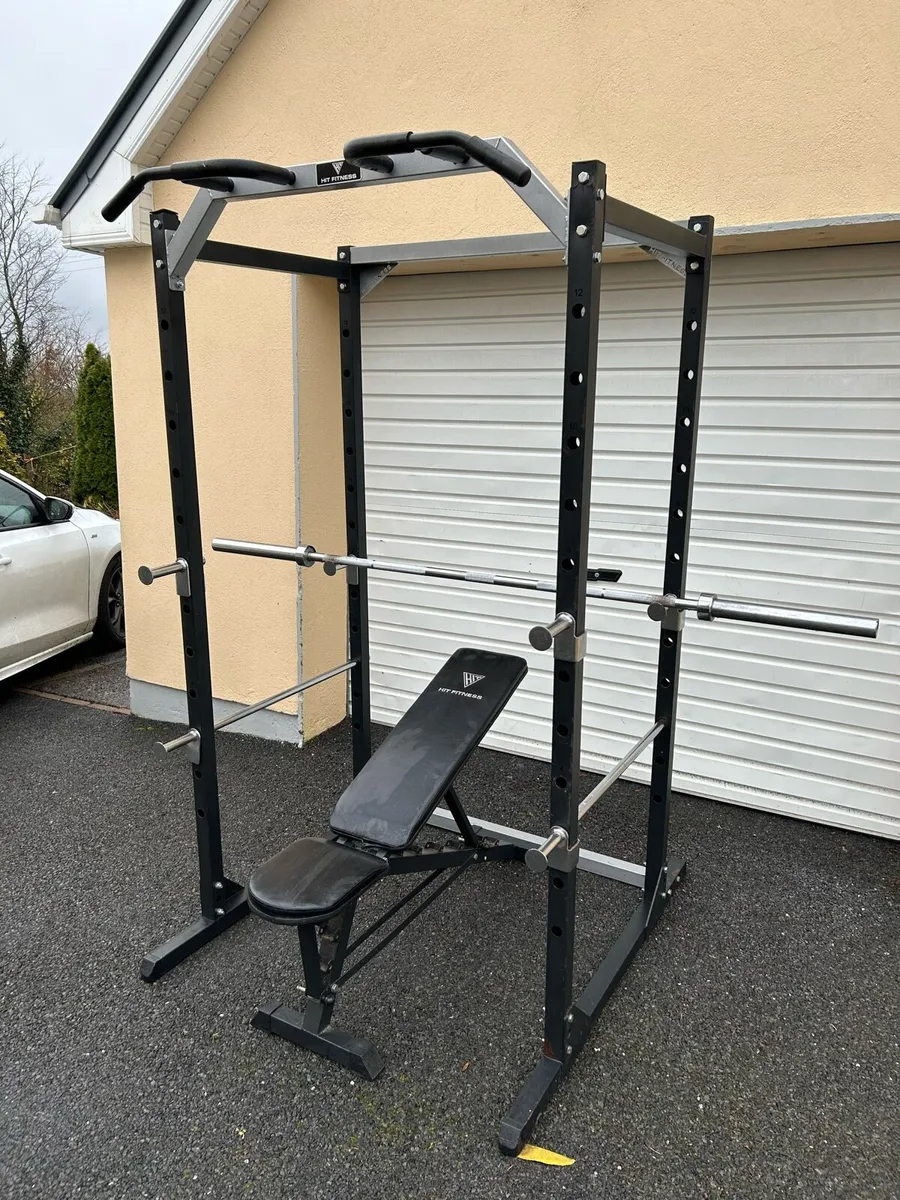 Squat Rack + Bench + Barbell - Image 4