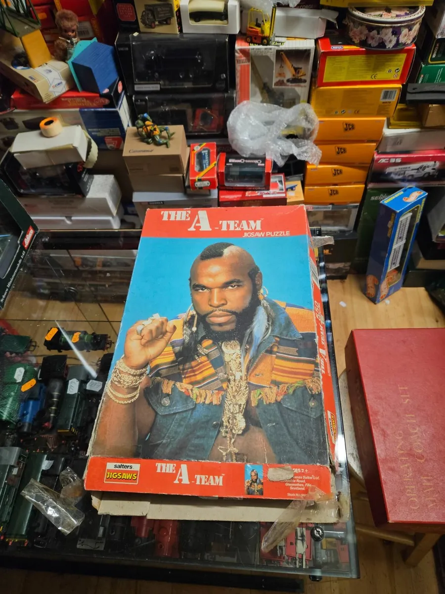 Vintage A Team Mr T Jigsaw - Image 1
