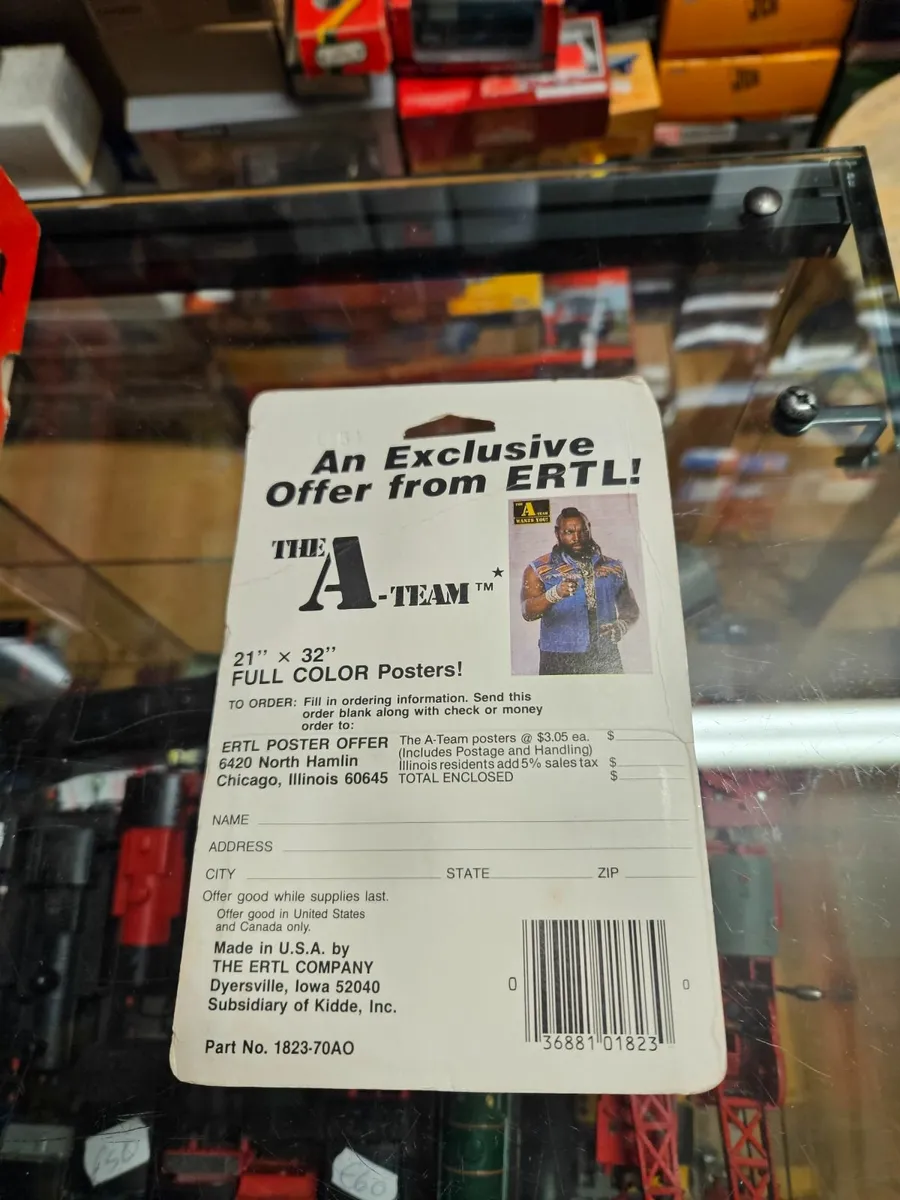 Vintage ERTL A Team Van - Image 3