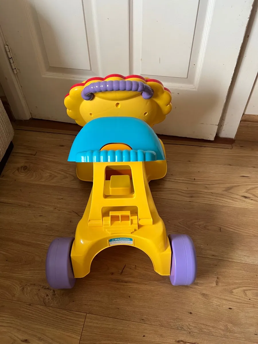 Fisher price walker/ride on interactive learning - Image 3