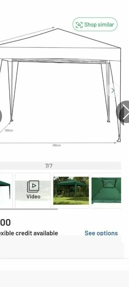 Brand new 2.4m pop-up gazebo still in box - Image 3