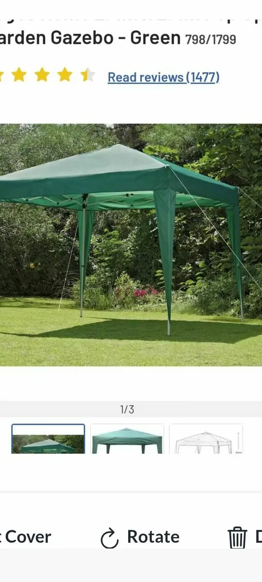 Brand new 2.4m pop-up gazebo still in box - Image 1