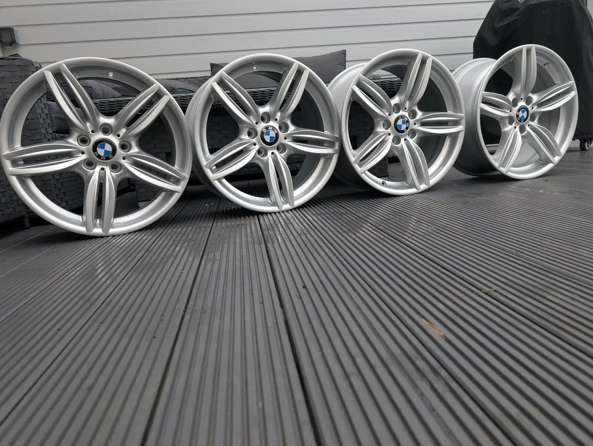 R19 5x120  BMW F10 F11 genuine style 351M wheels - Image 1