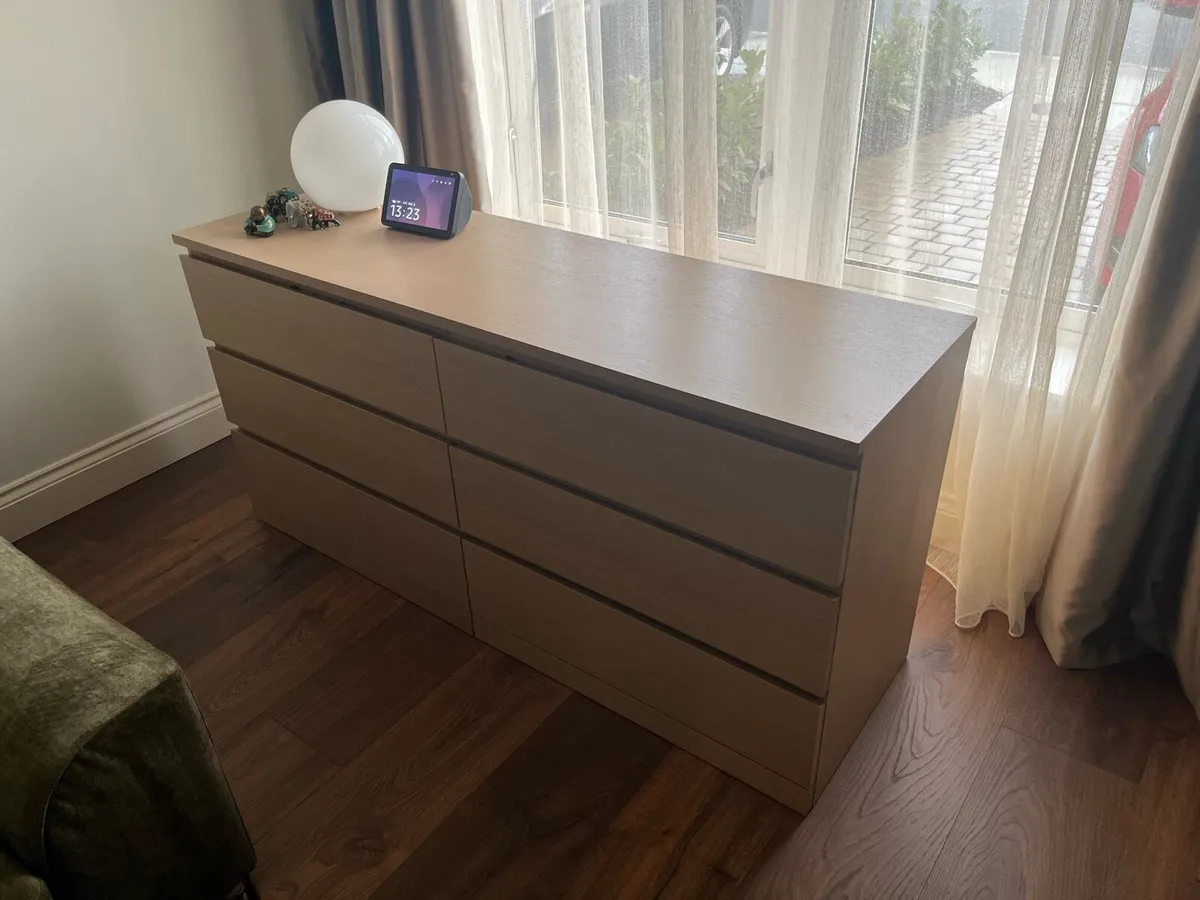 IKEA MALM Chest of 6 drawers - Image 1
