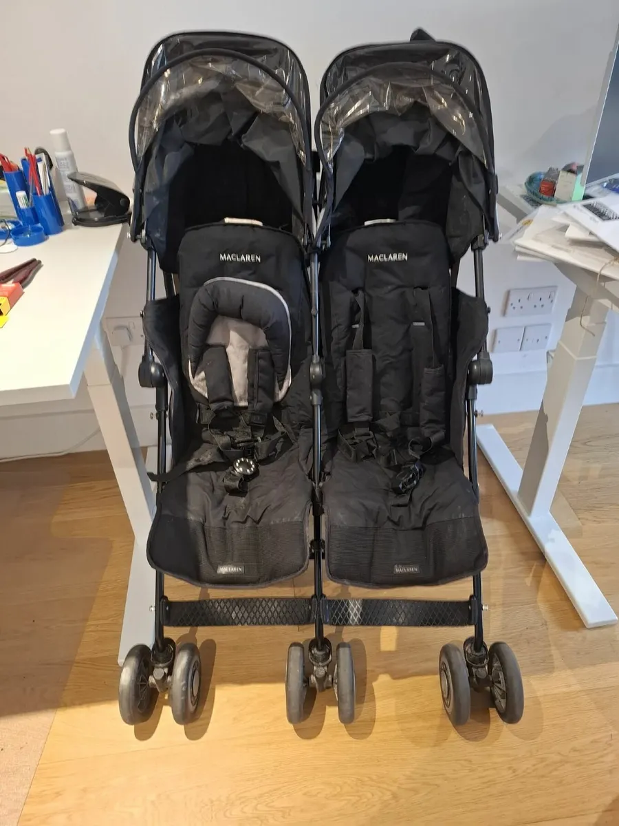 MacLaren double buggy - Image 2