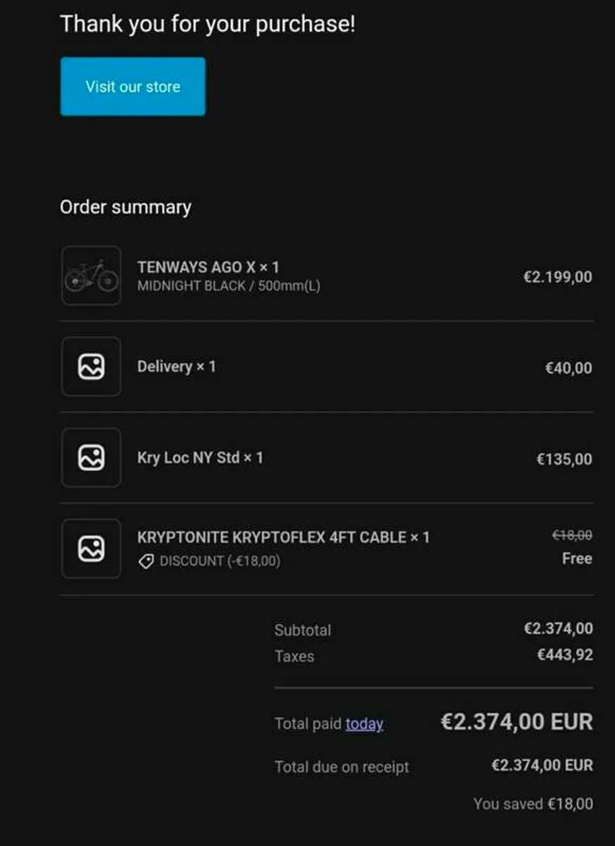 Tenways AGO X eBike - Image 1