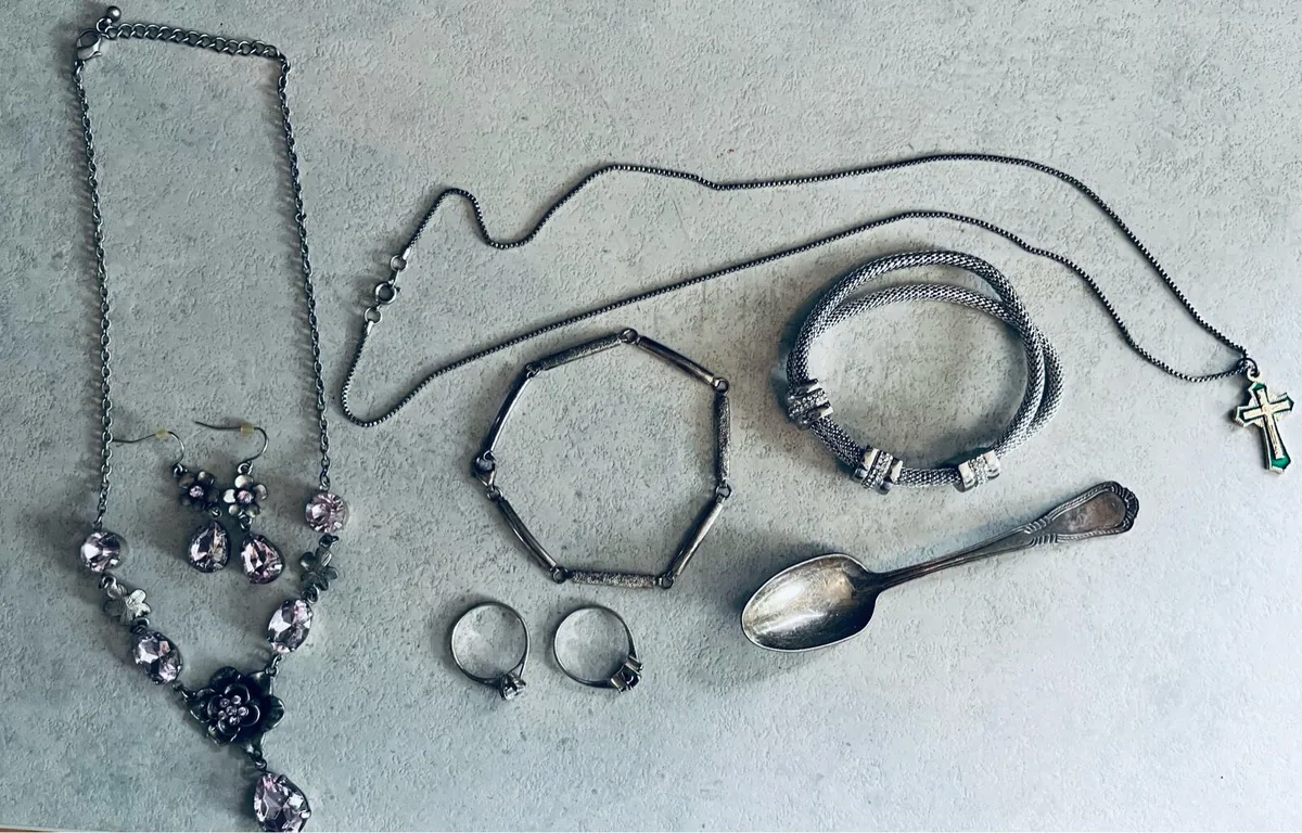 Stamped silver - Image 2