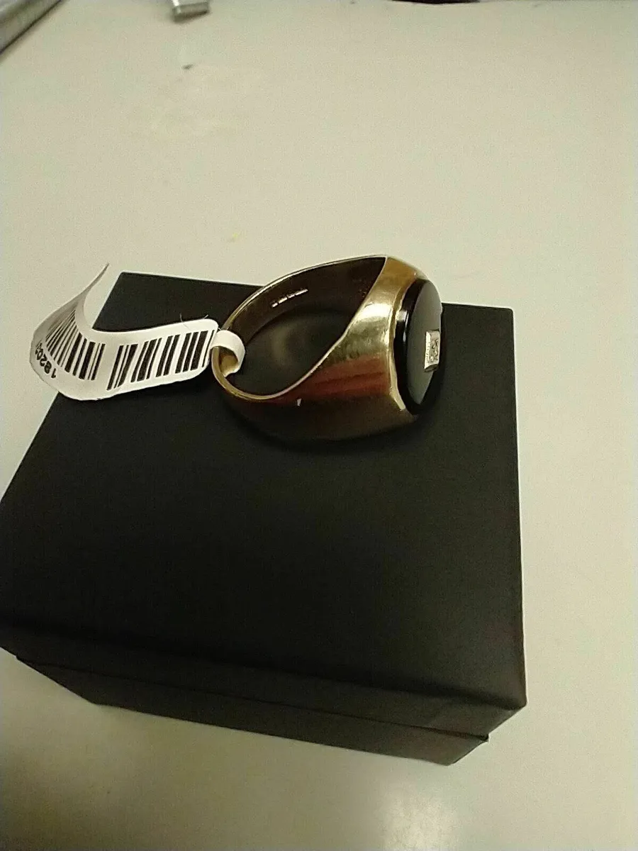 9ct Gold Ring w/ Diamond 9k - Image 2