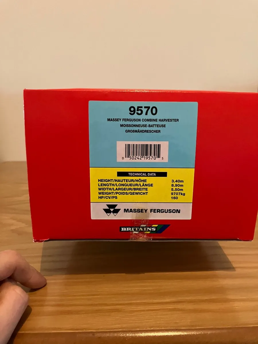 Britains Massey Ferguson 760 Combine 1 32 - Image 2