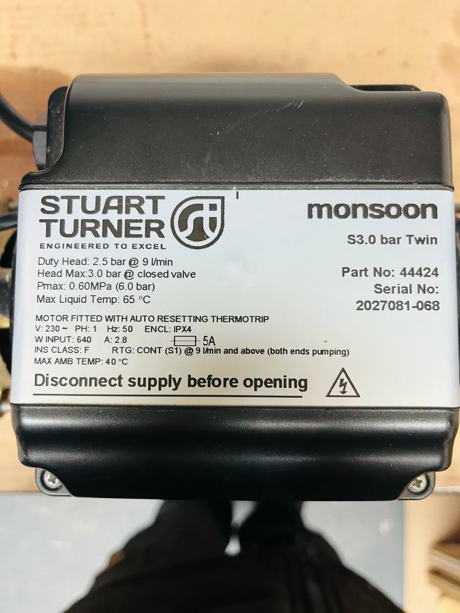 Stuart Turner Monsoon Shower Pump - Image 3