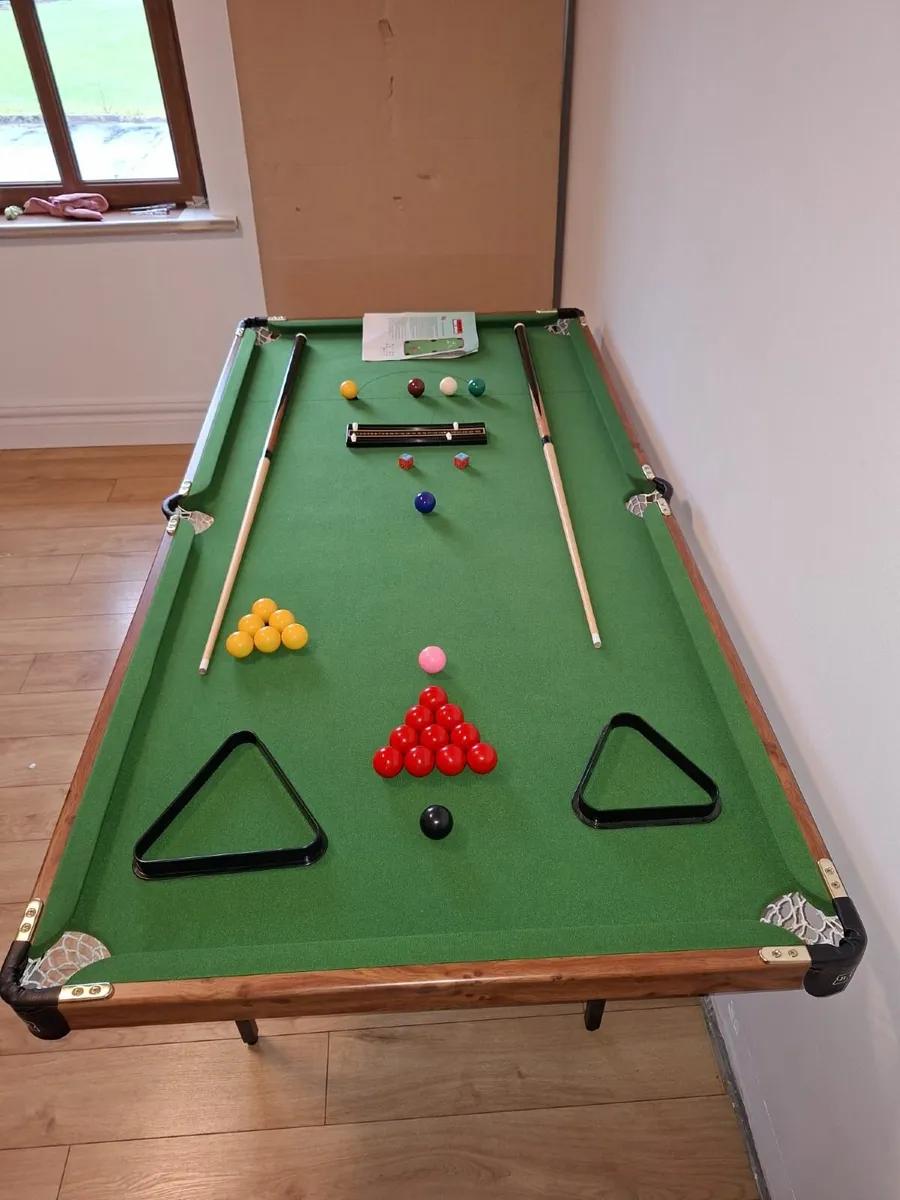Snooker/Pool Table - Image 1