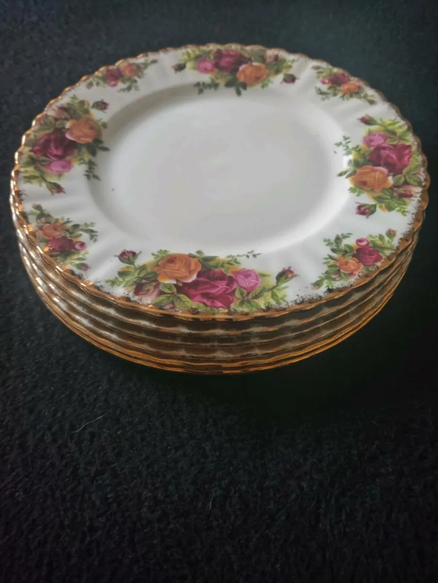 Royal Albert Country Rose Salad Plates