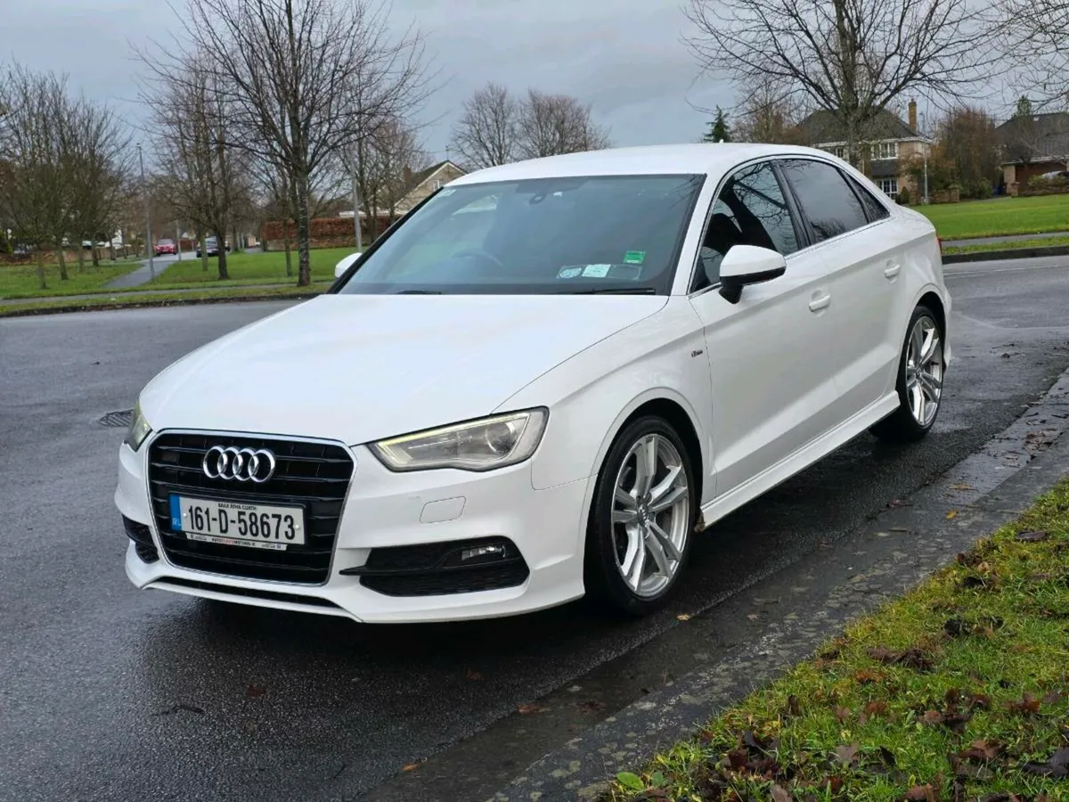 161 Audi A3 S LINE 1.6TDI AUTO New NCT Today€12950 - Image 3