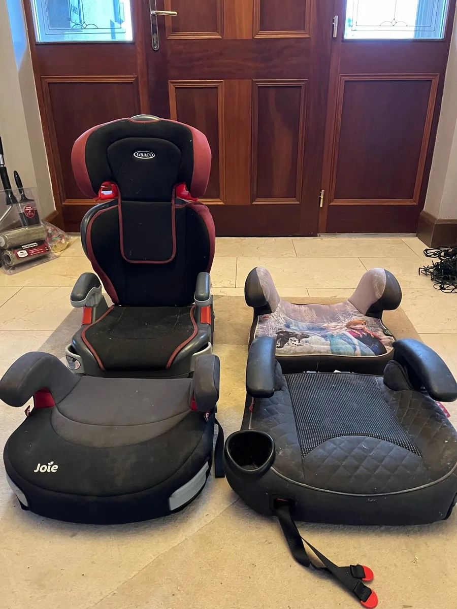 Car seat boosters