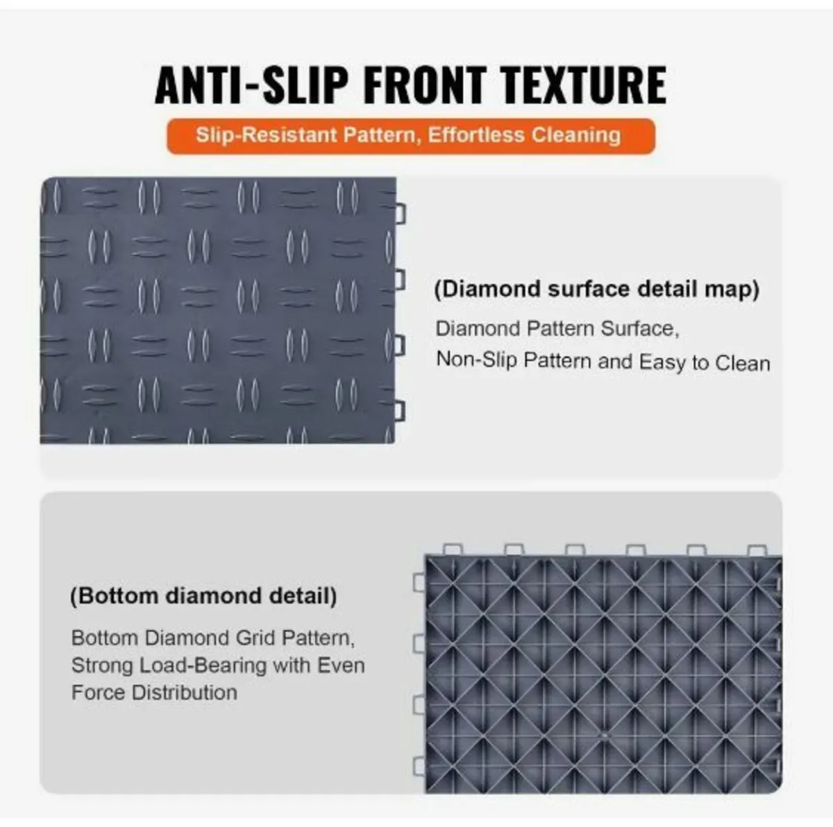 Garage Tiles Interlocking, 12 x 12 x 0.53 inch 50 - Image 3