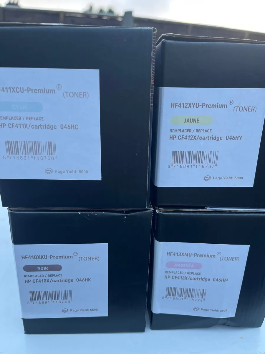 Hp 410X  Cf410/1/2/3X Multipack Compatible - Image 1