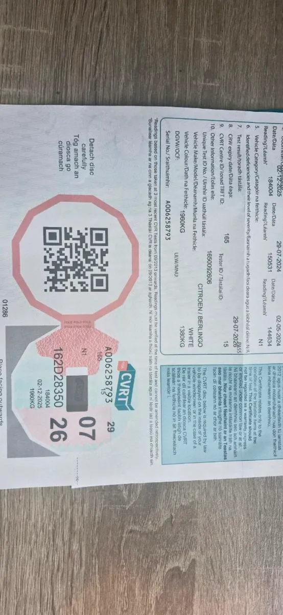 Citroën berlingo Just passed the cvrt test - Image 2