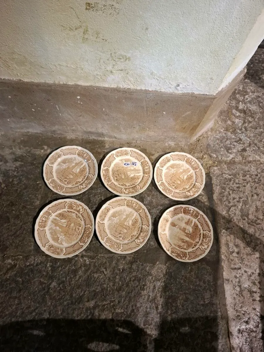 6 brown royal anchor sides plates postage possible