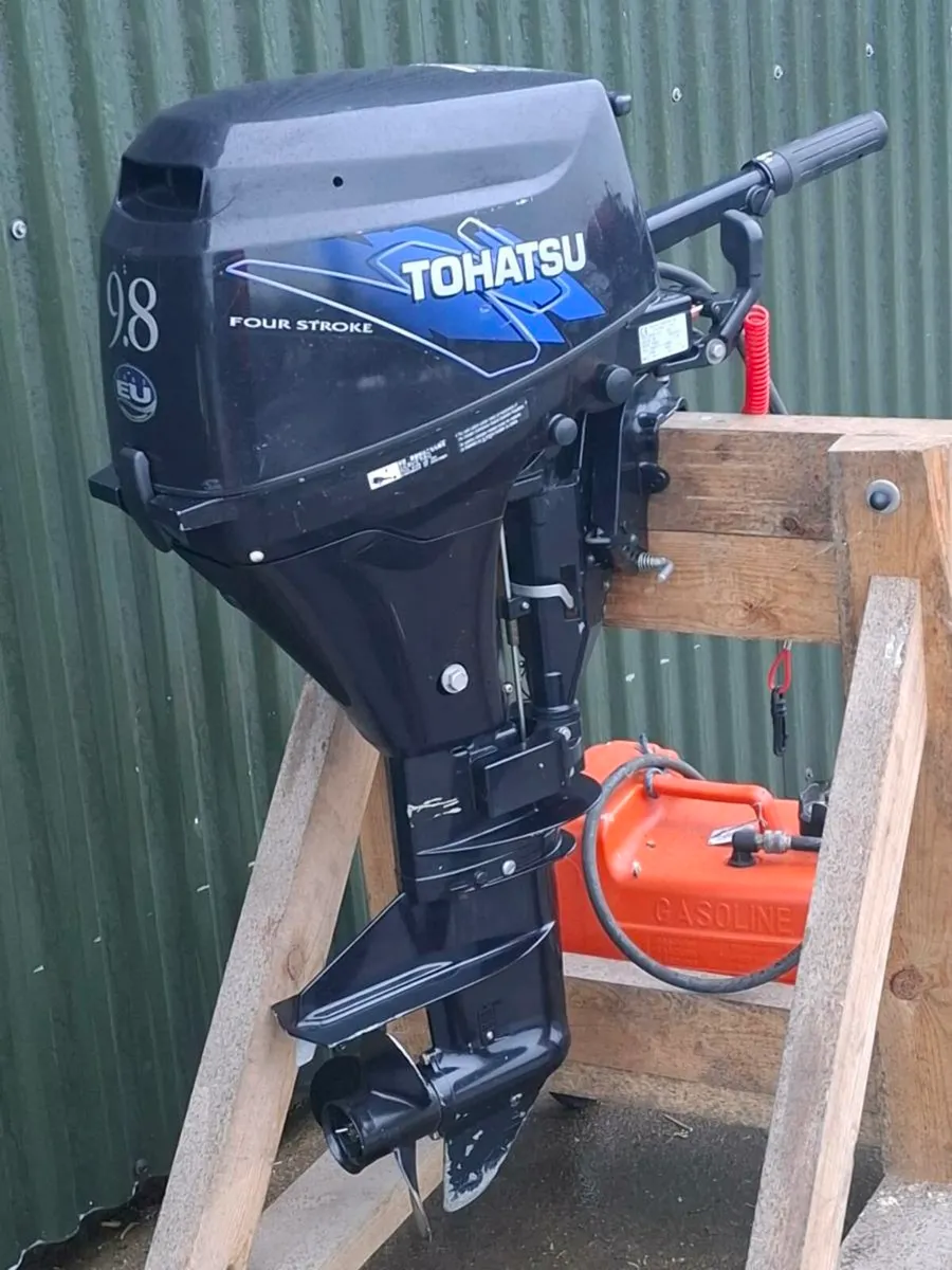07 Tohatsu 9.8 Outboard - Image 1