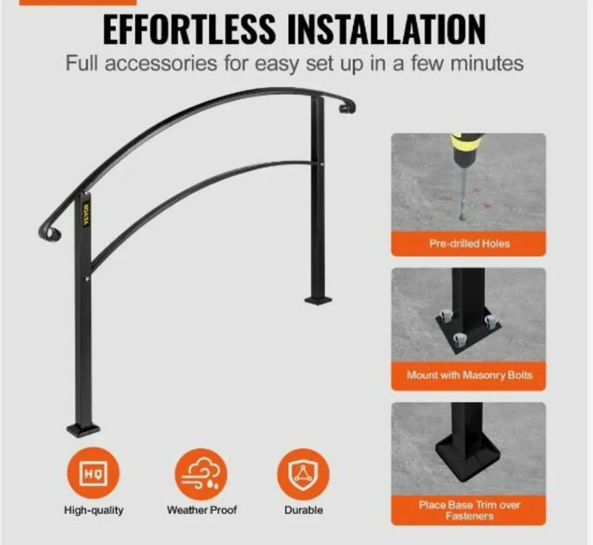 Handrails for Outdoor Steps - Image 2