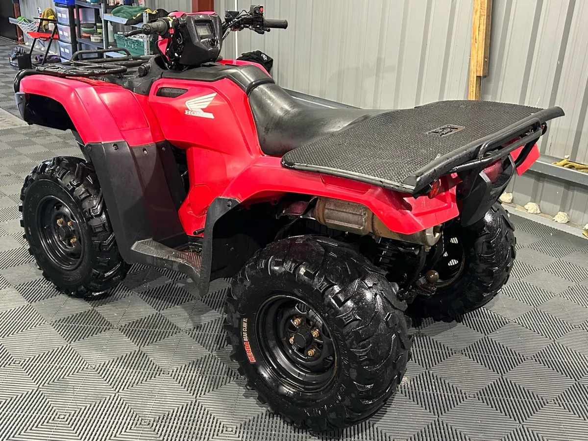2017 Honda TRX 500 2/4wd - Image 3