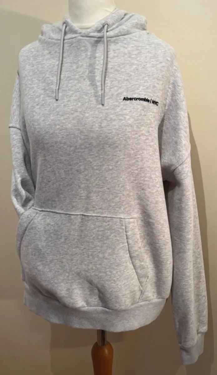 Abercrombie Grey Hoodie - Image 2