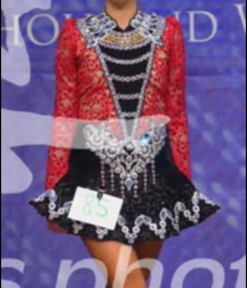 Stunning Irish Dancing Dress - Image 1