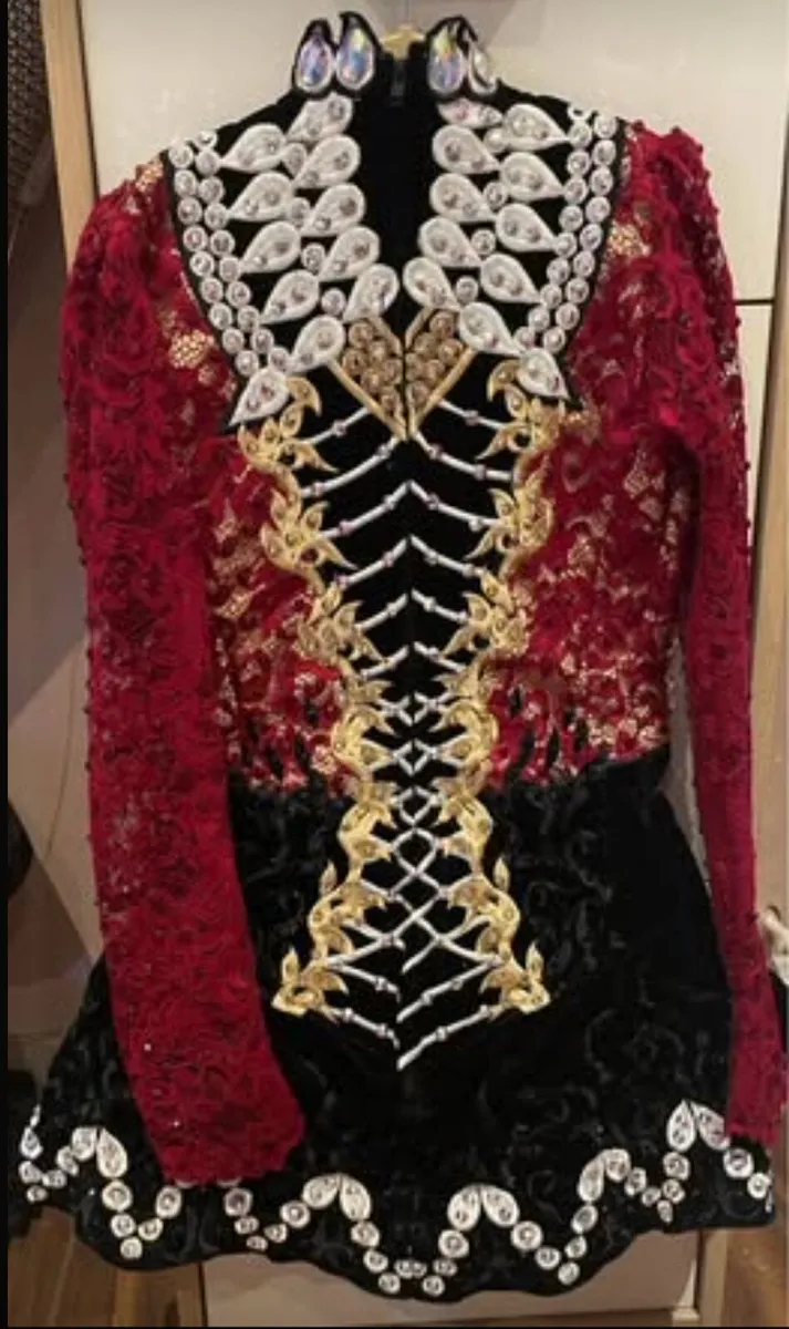 Stunning Irish Dancing Dress - Image 3