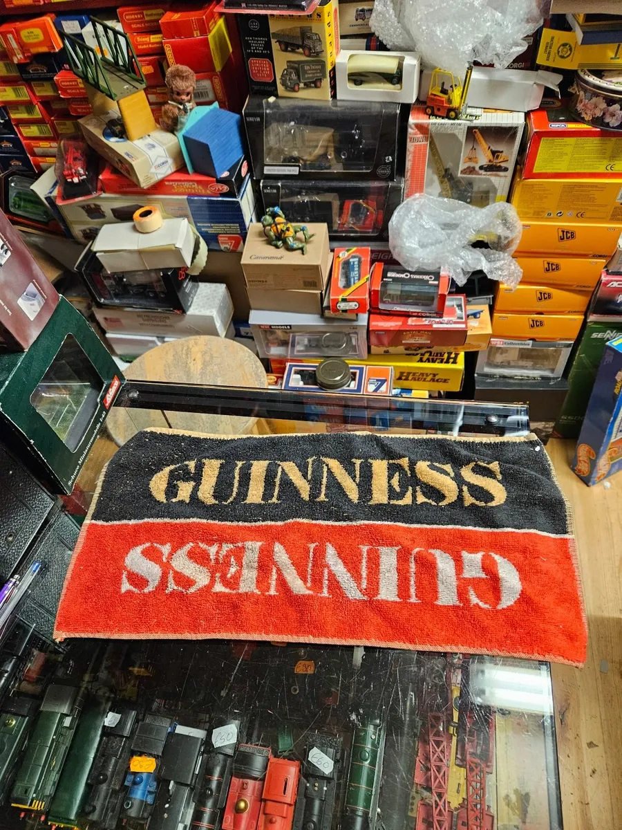 Vintage Guinness Bar Towel - Image 1