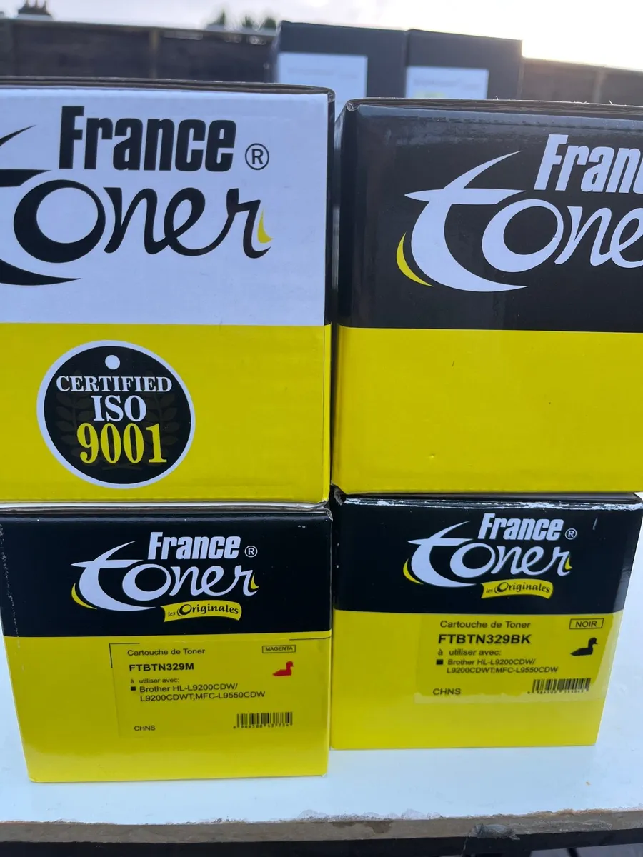 Set of Compatible Brother Tn-329 Colour Toners