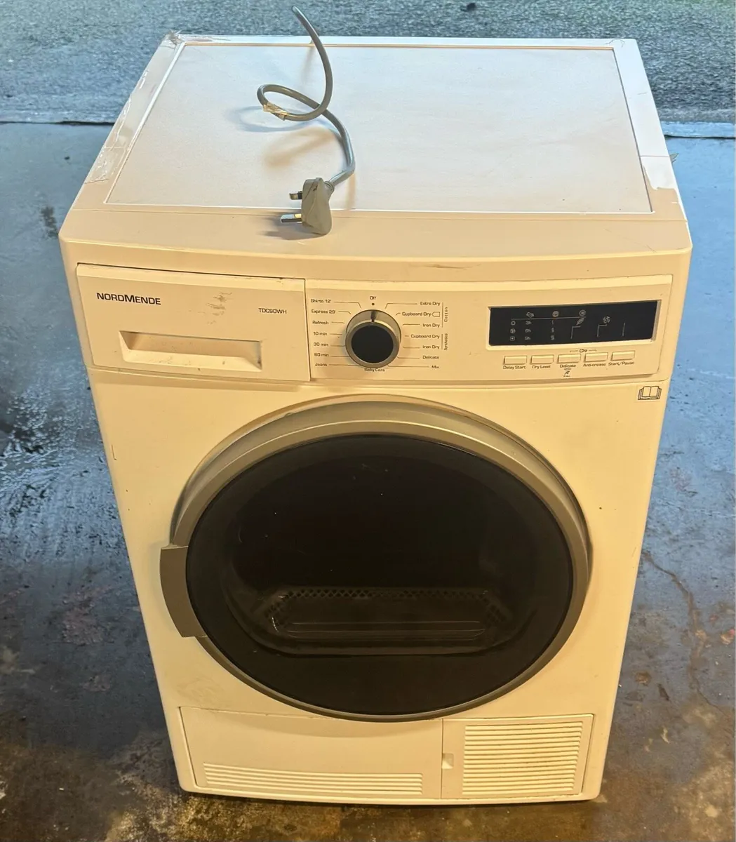 Normende tdc90wh condenser dryer - Image 1