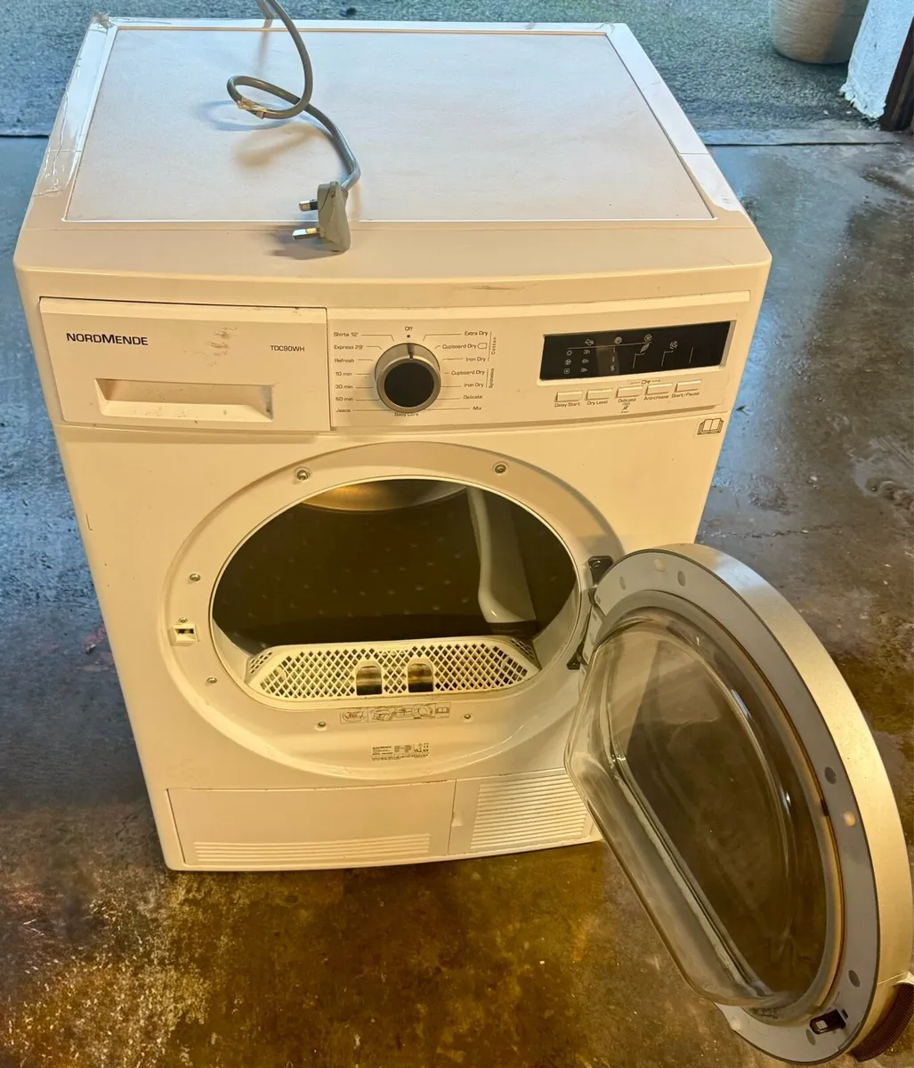 Normende tdc90wh condenser dryer - Image 2