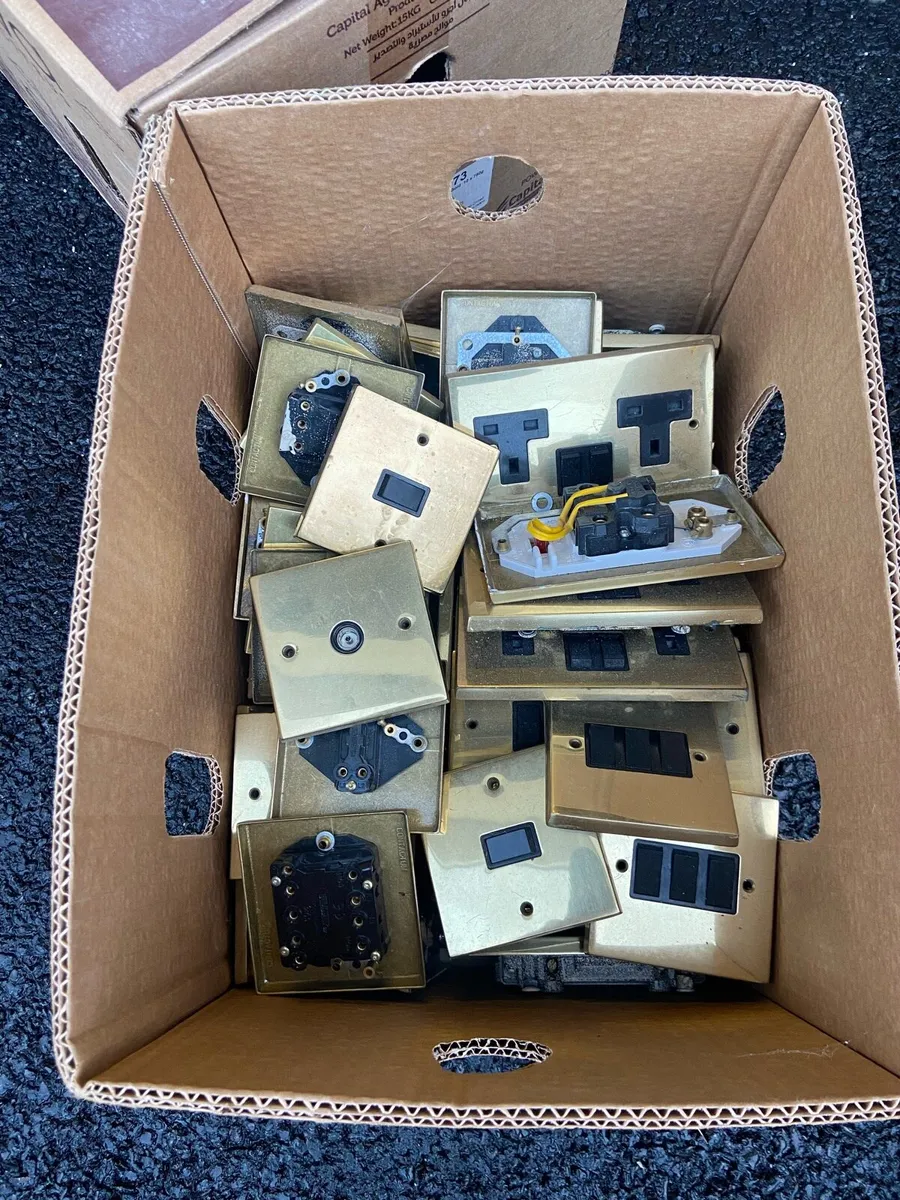 Brass electrical sockets and fittings