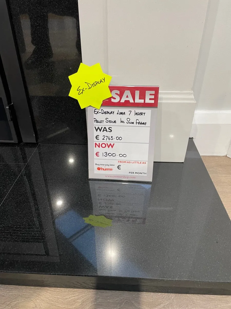 Ex-display Lima 7 Insert Pellet Stove - Image 3