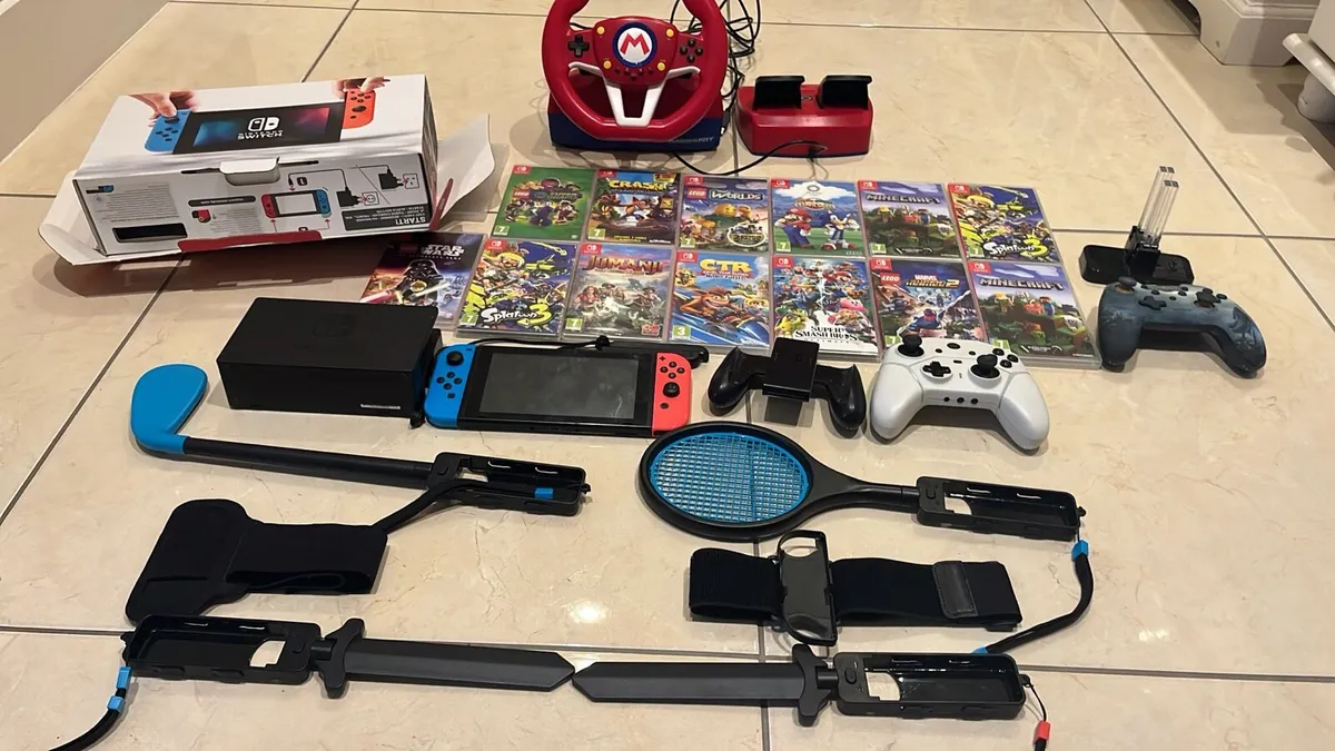 Nintendo Switch and accessories - Image 1