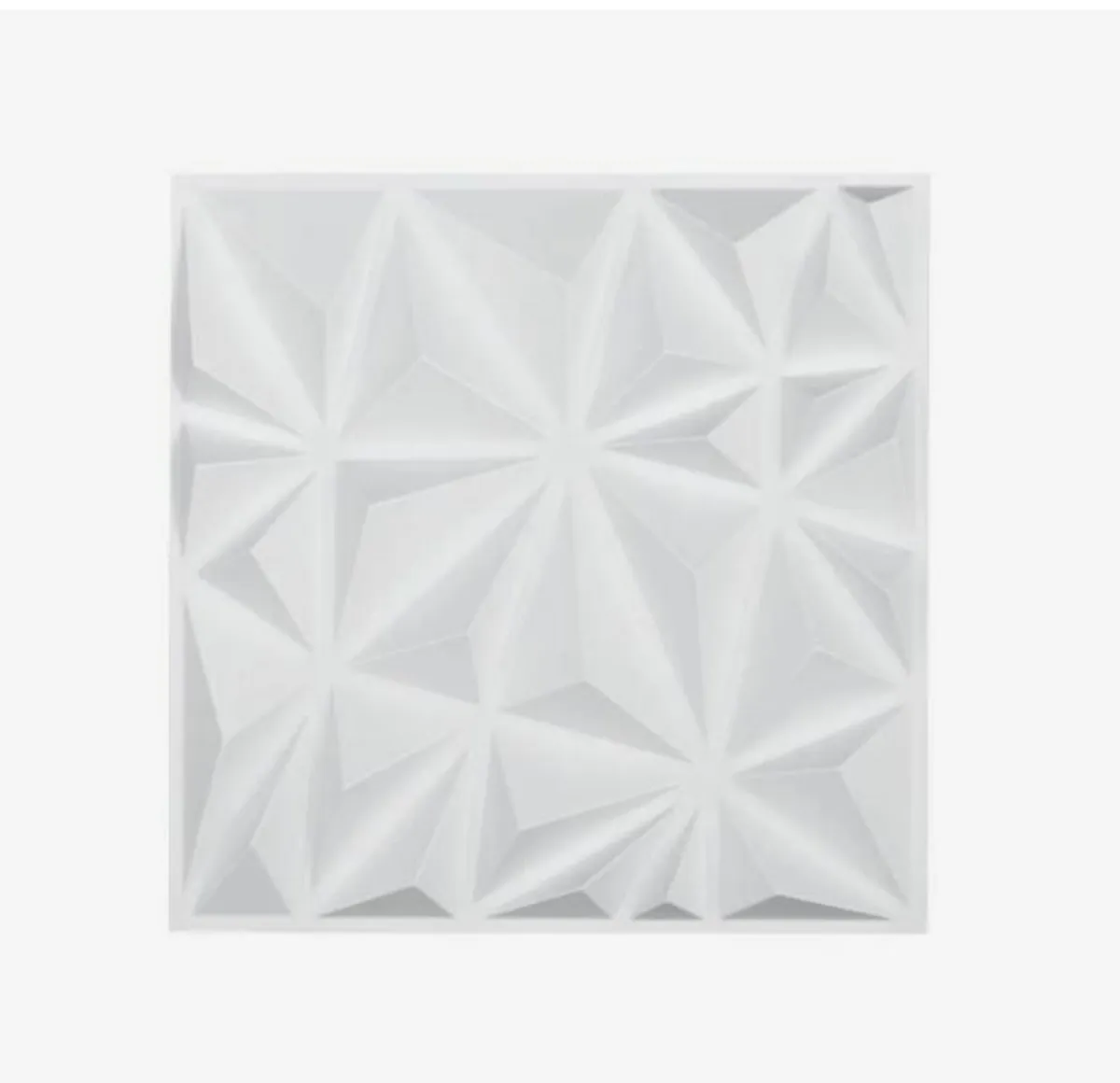 3D Wall Panels, 33-Pack 11.81 x 11.81 in PVC - Image 1