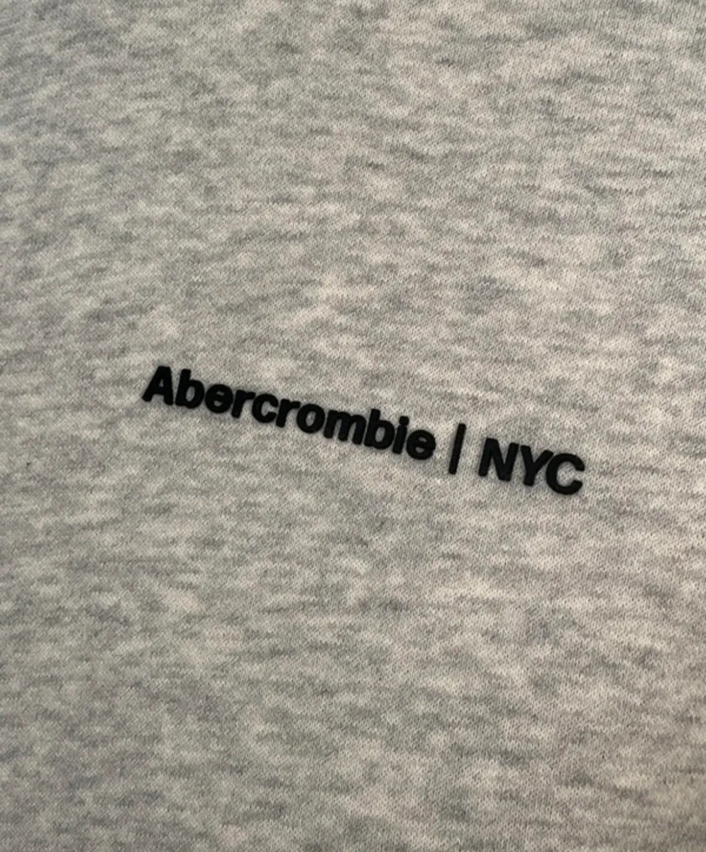 Abercrombie Grey Hoodie - Image 1