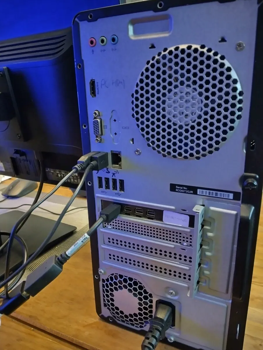 HP 290 G2 MT (W11, i5 8th Gen) PC System - Image 2