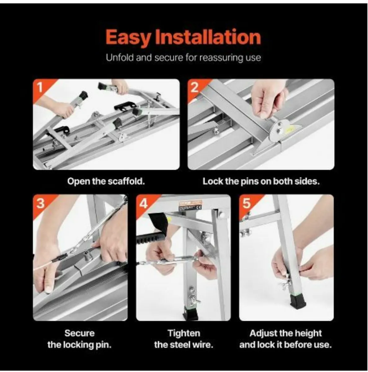 Work Platform, 3 Gear Adjustable - Image 2