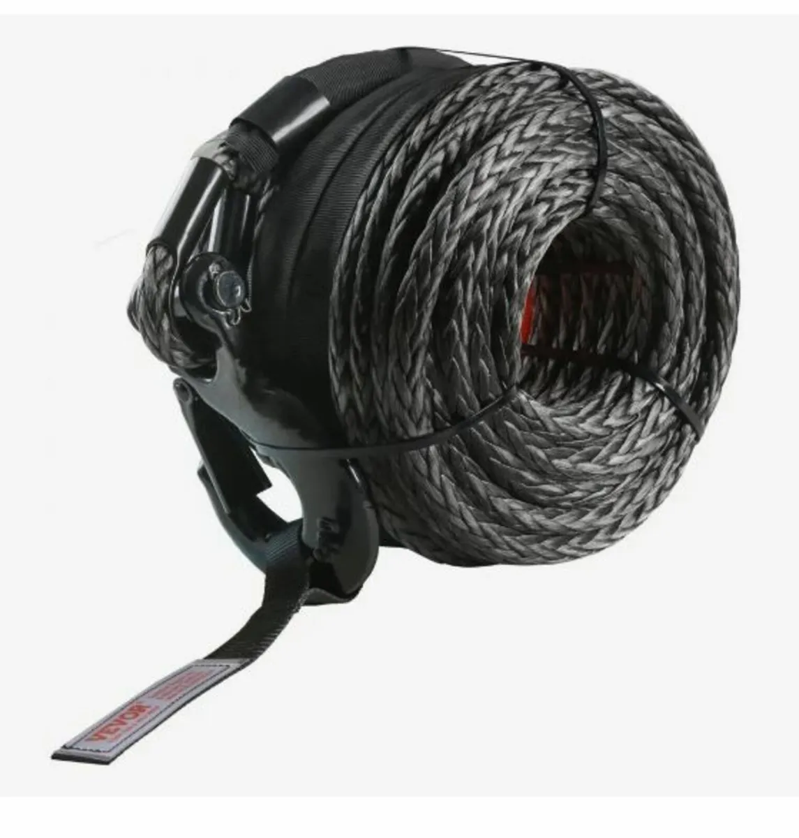 Synthetic Winch Rope, 9.5 mm x 25.91 m - Image 1