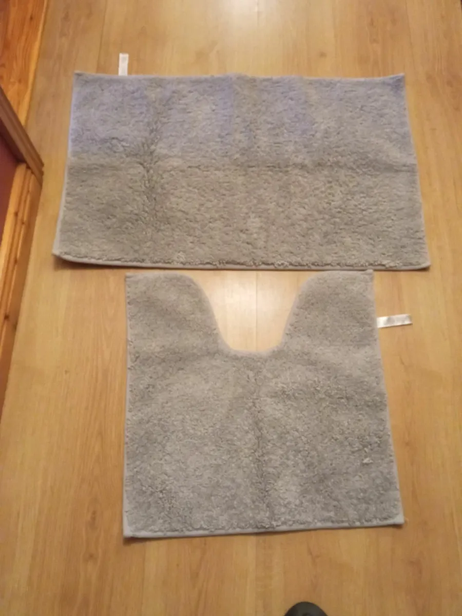 2 Piece Bathroom Mat