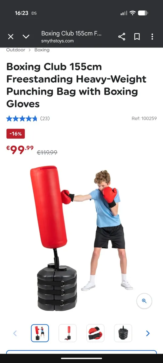Punching / boxing bag never used