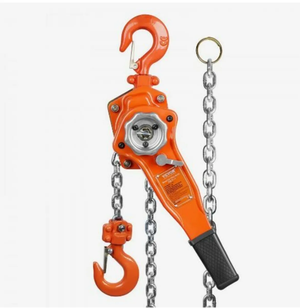 Manual Lever Chain Hoist, 3/4 Ton - Image 1
