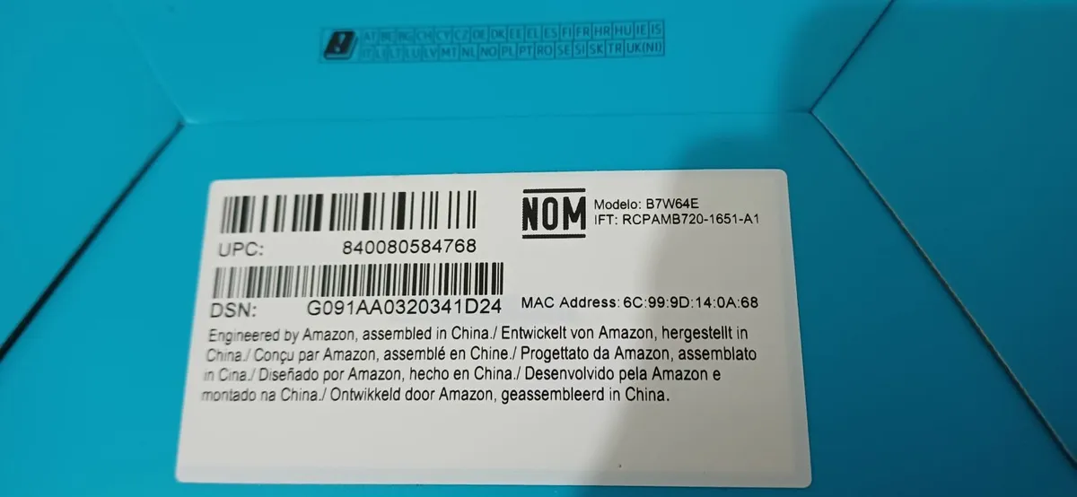 Alexa amazon echo dot 4th gen (B7W64E) - Image 1