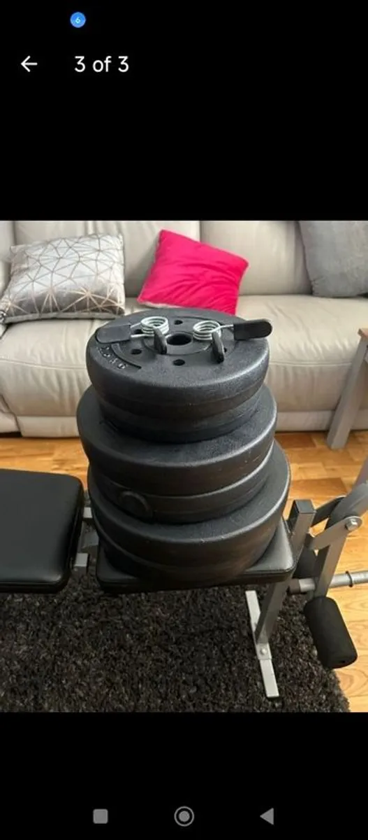 Adjustable multi exercise weight bench, - Image 3